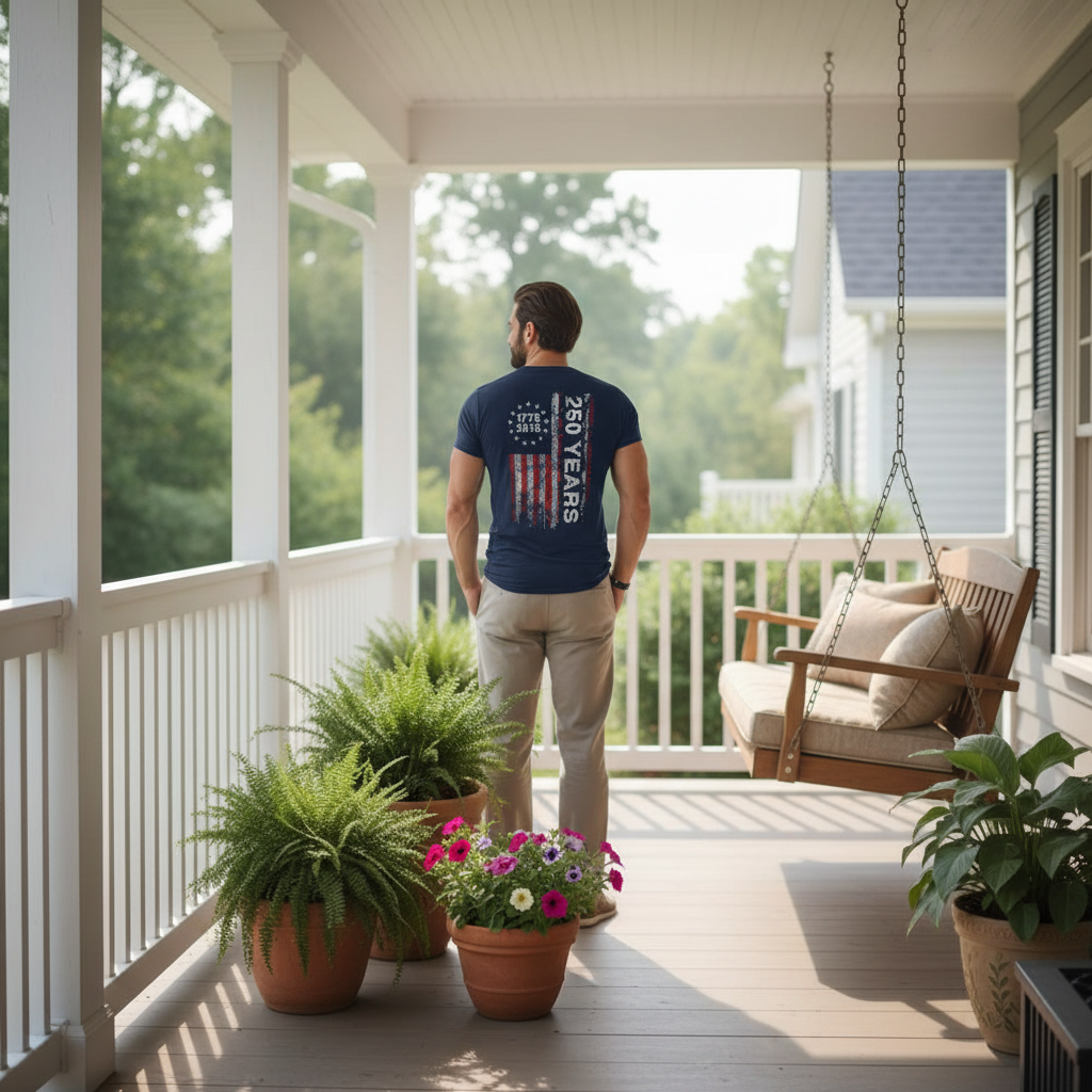 Custom Mha America 250th Birthday Garden Flag — Patriotic Gift FZUCH