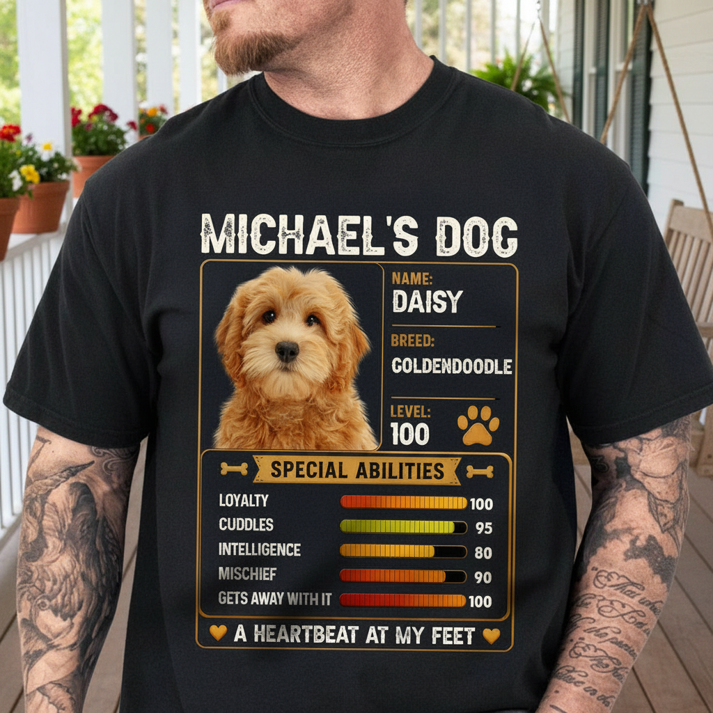 Custom Vth Best Friend Life T-Shirt — Gift for Dog Lovers DMU2J