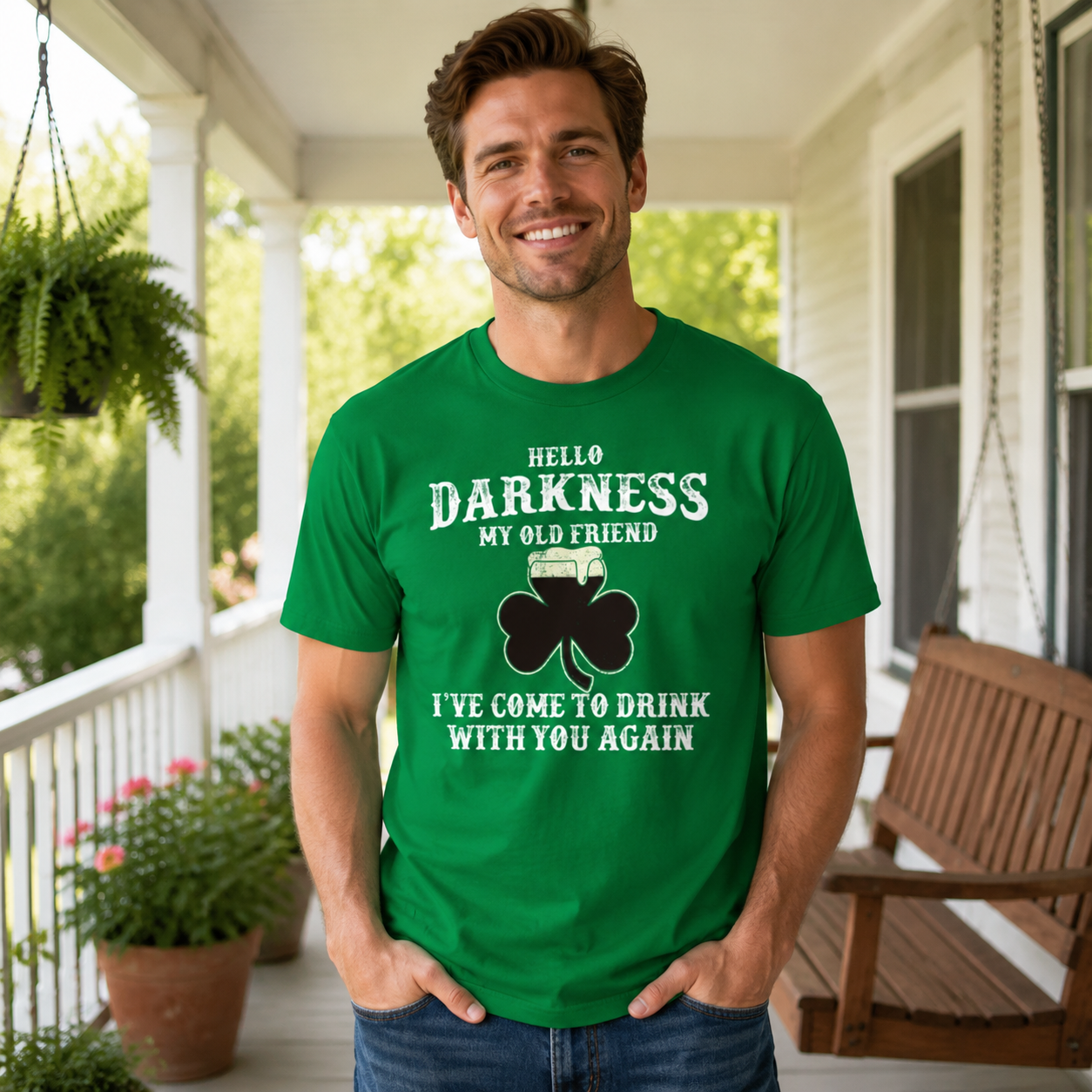 Custom Irish Template T-Shirt — Custom Gift S5MT2