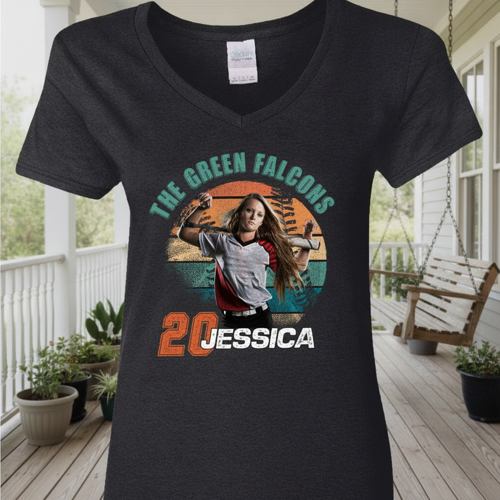 Custom Sport Ball Vintage T-Shirt — Custom Gift 3VQH3