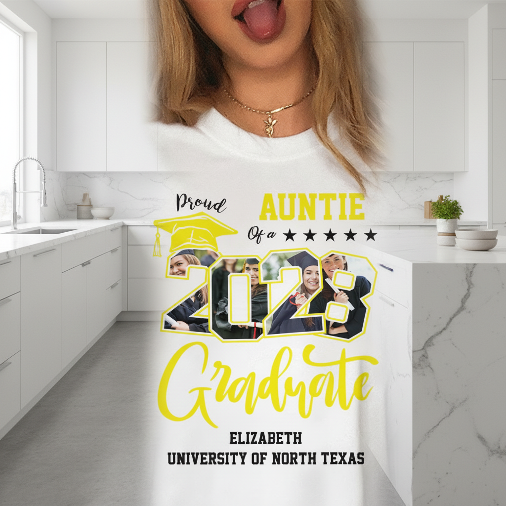 Custom Mha Proud Family Graduate T-Shirt — Family Gift S369G