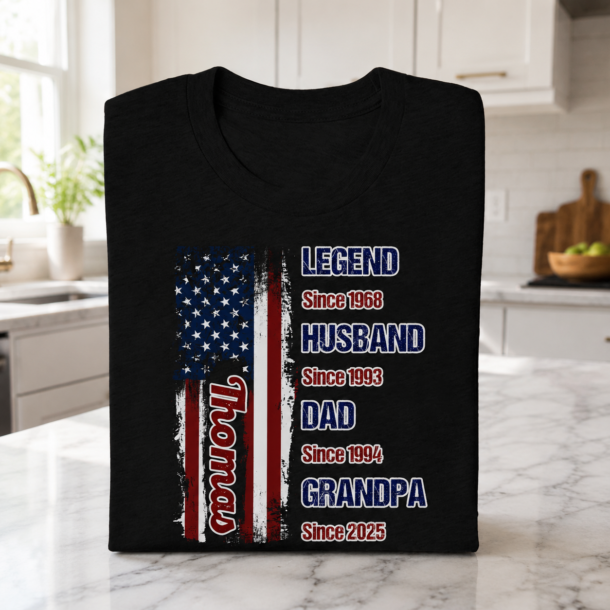 Custom Vtc Legend Husband Dad Garden Flag — Gift for Dad WSNX4