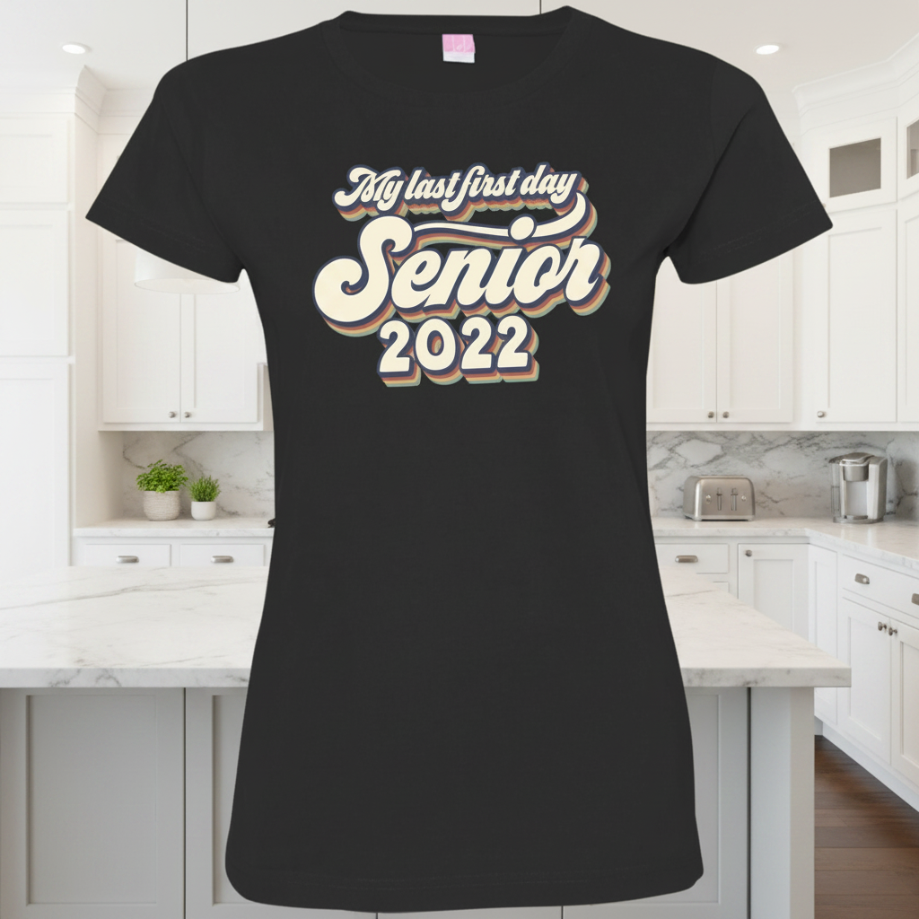 Custom Dark Senior T-Shirt — Custom Gift AR4GX