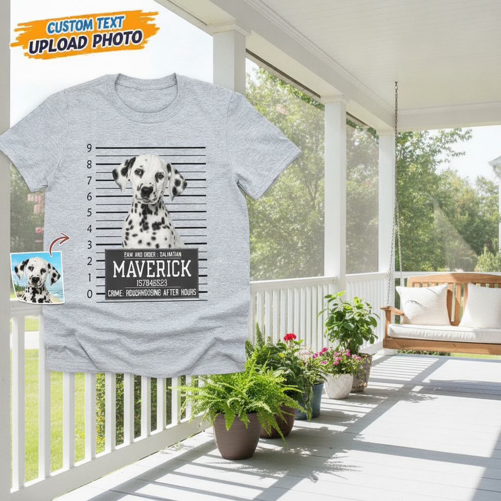 Custom Personal Stalker Dog T-Shirt — Gift for Dog Lovers FZHYK