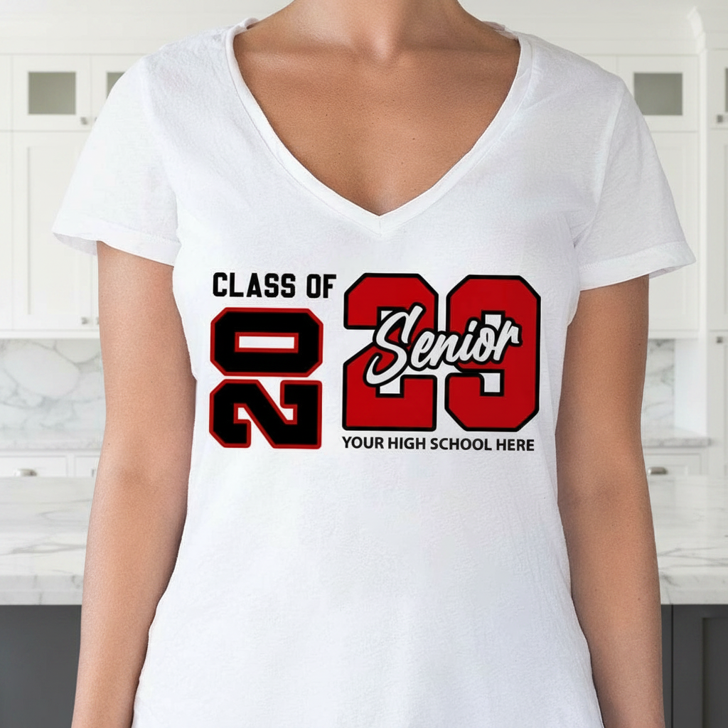 Custom Class Senior Graduation T-Shirt — Custom Gift DP7RV