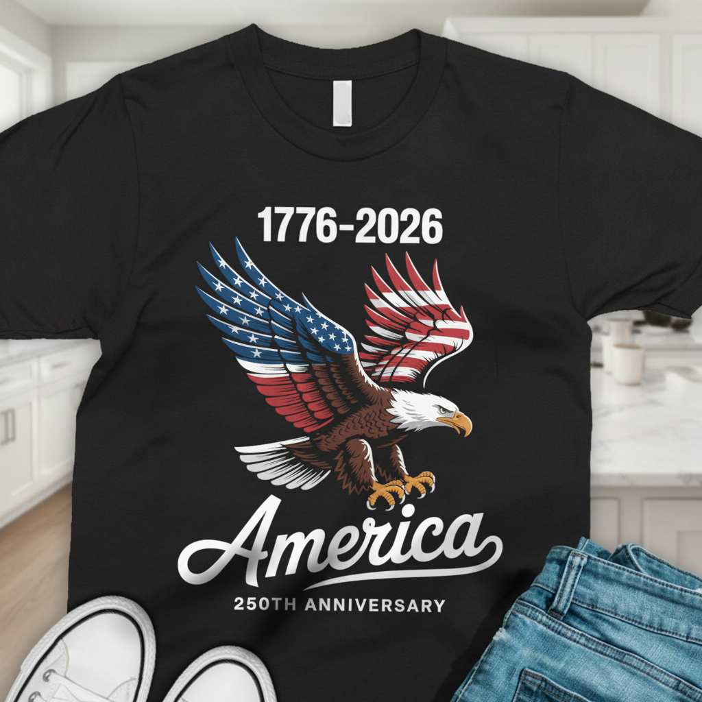 Custom Celebrate Years America Usa T-Shirt — Patriotic Gift XJ8TJ