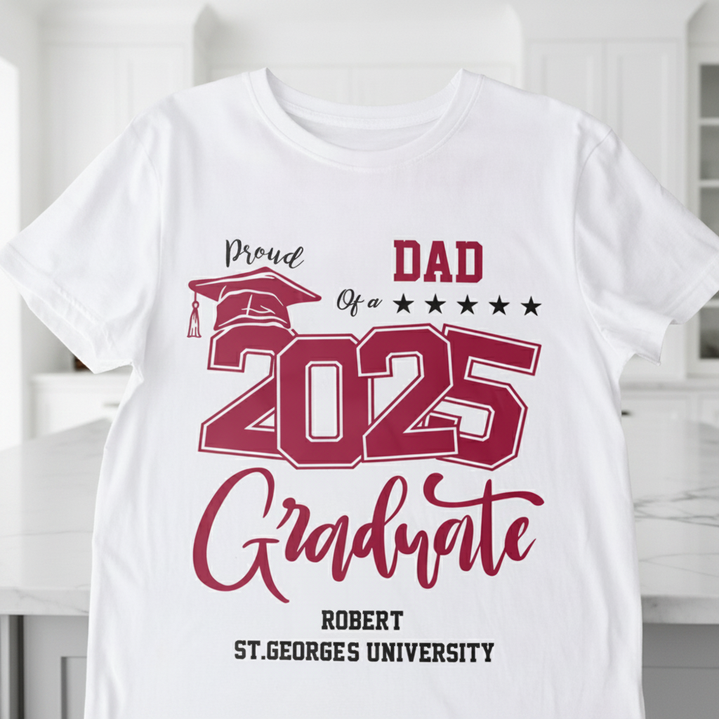 Custom Mha Proud Family Graduate T-Shirt — Family Gift TSC83
