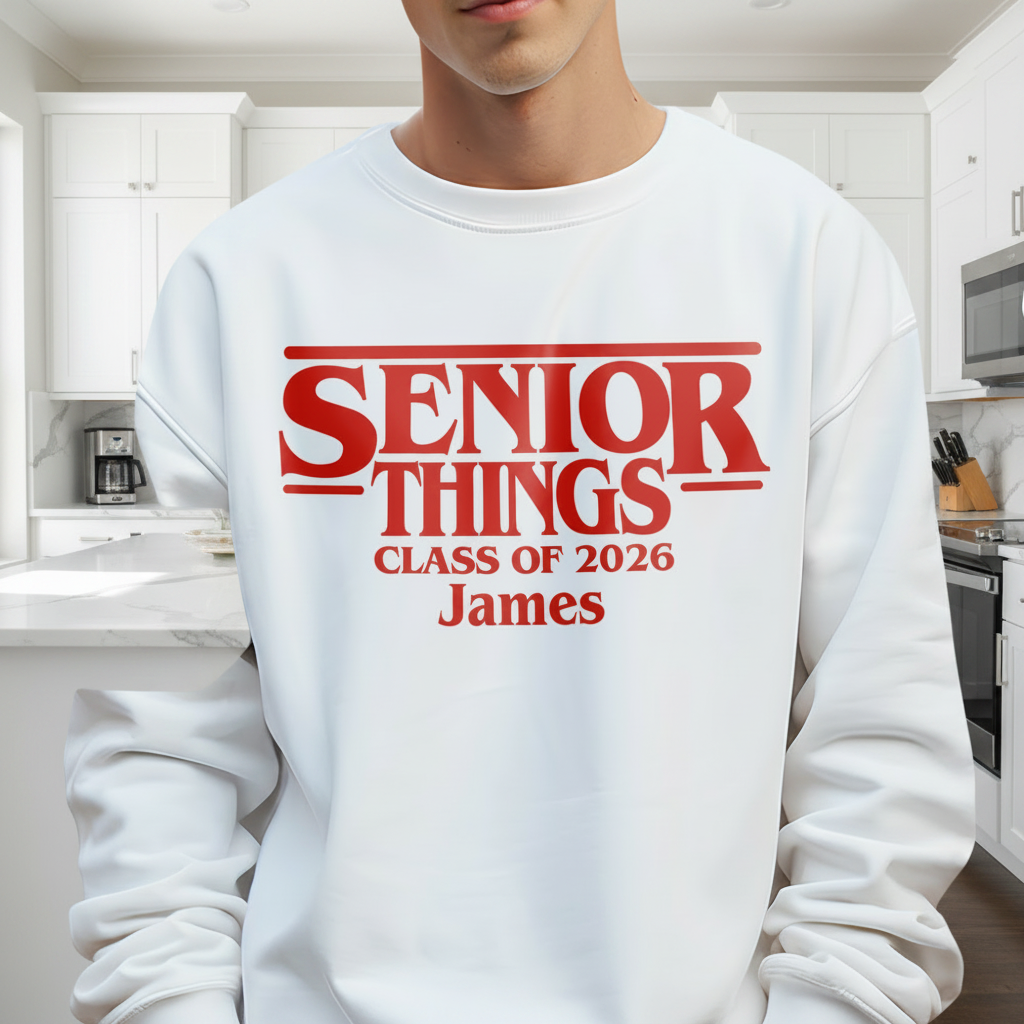 Custom Name Senior Things Class T-Shirt — Custom Gift R7N62