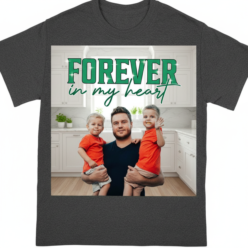 Custom Face Portrait Vintage T-Shirt — Custom Gift 2KUZZ