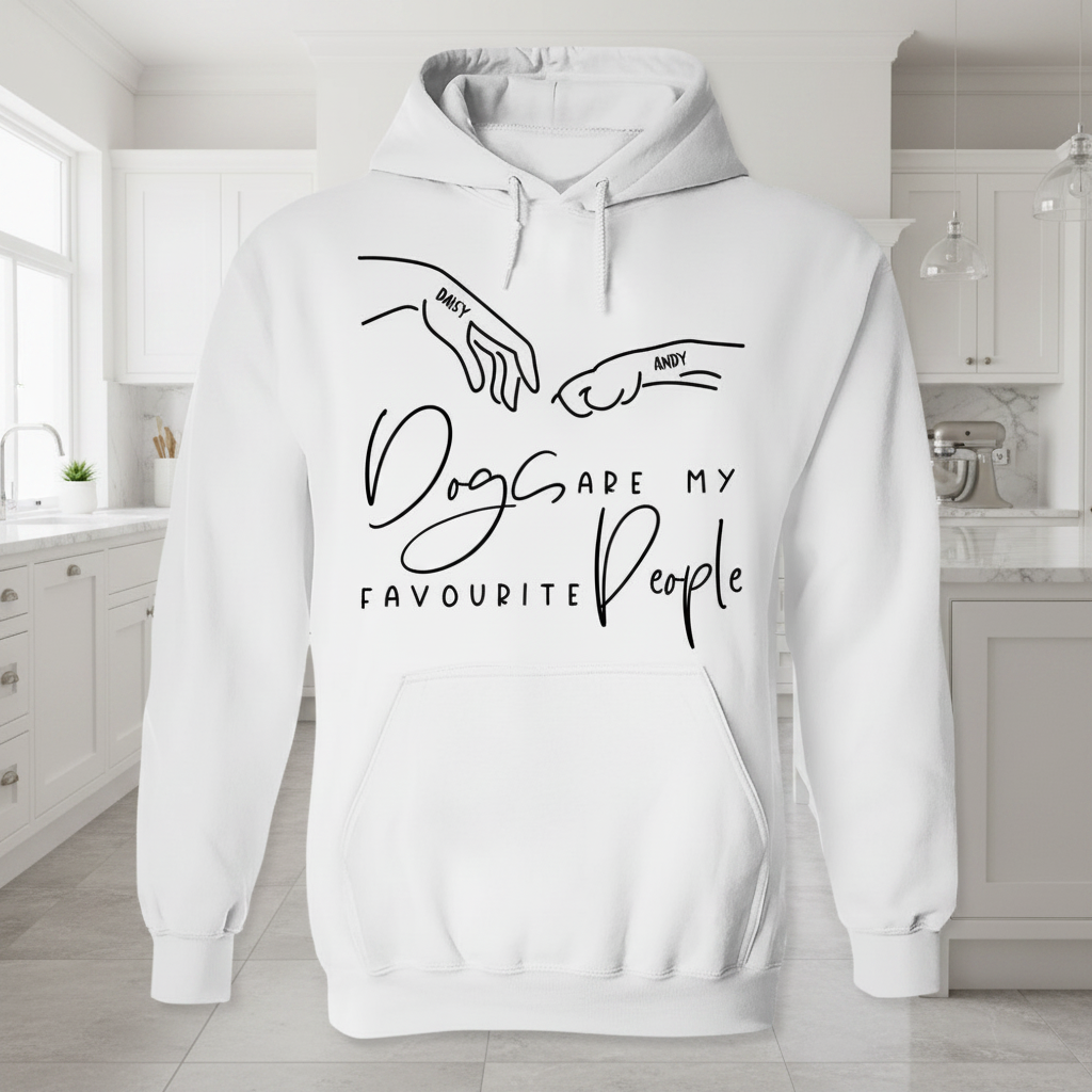 Custom Dogs Are My Favourite T-Shirt — Gift for Dog Lovers NPT9W