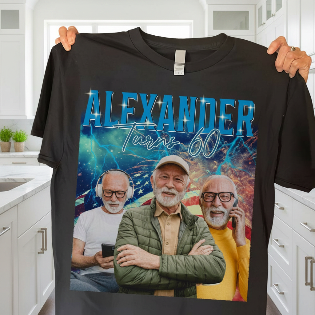 Custom Portrait Bootleg N369 T-Shirt — Custom Gift 2ZTXD