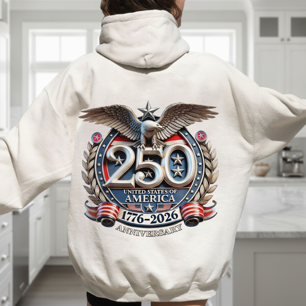 Custom Freedom Usa Eagles 250th T-Shirt — Patriotic Gift B7H2X
