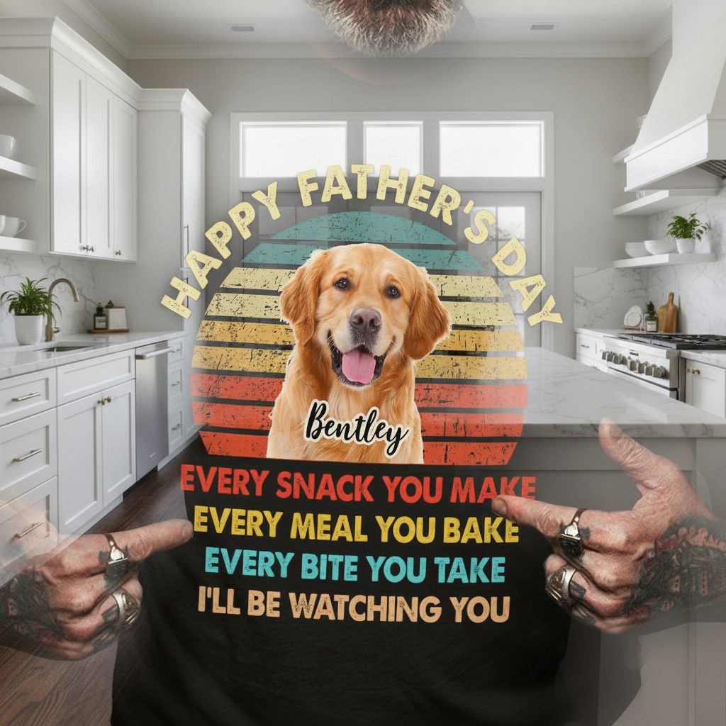 Custom Vtc Dog Every Snack T-Shirt — Gift for Dad K9R4D