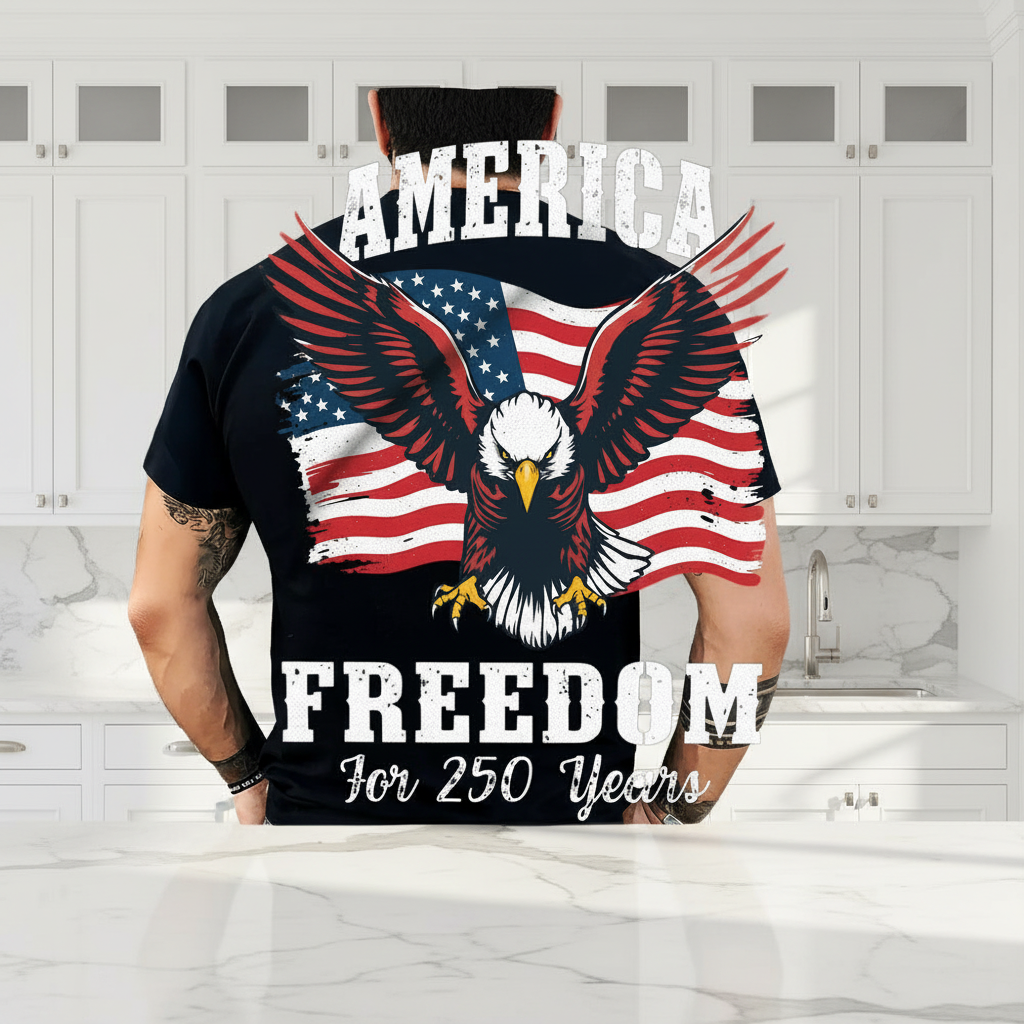 Custom Mha America Years Freedom Garden Flag — Patriotic Gift TJ9ZJ