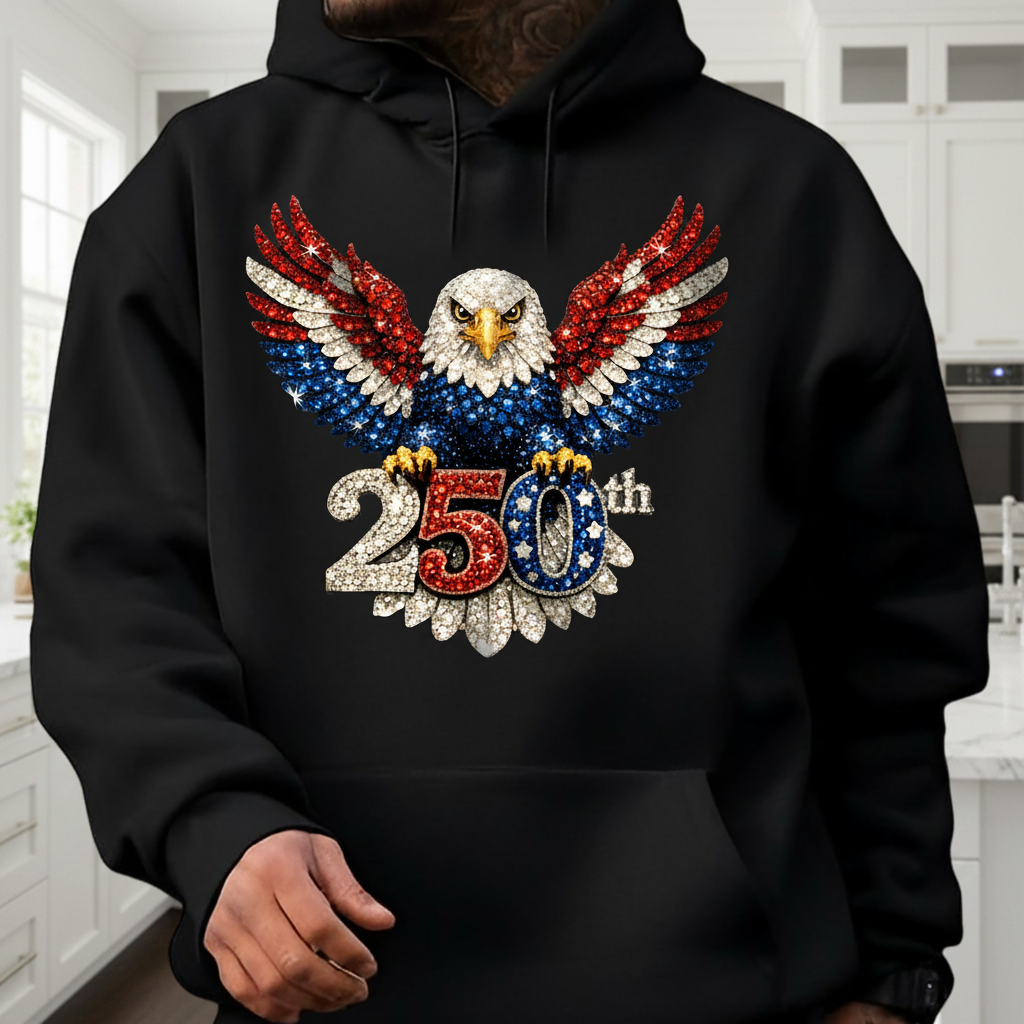 Custom Nlhl America 250th Anniversary T-Shirt — Patriotic Gift KTJZ2