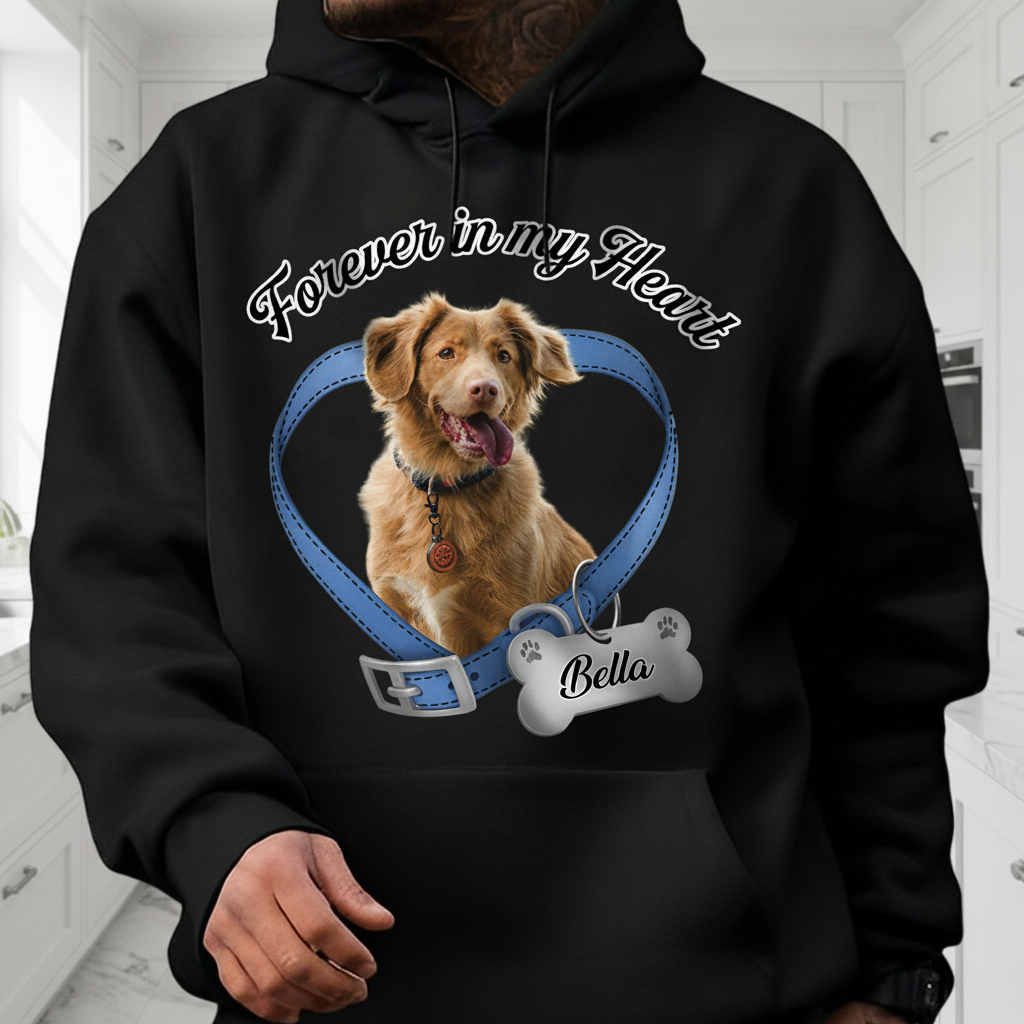 Custom Nlhl Forever My Heart T-Shirt — Gift for Dog Lovers N49Q5