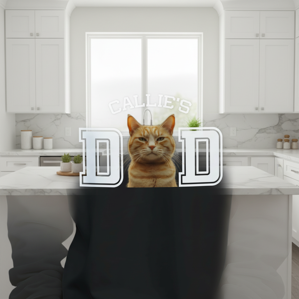 Custom Cat Dad T-Shirt — Gift for Dad X97PH