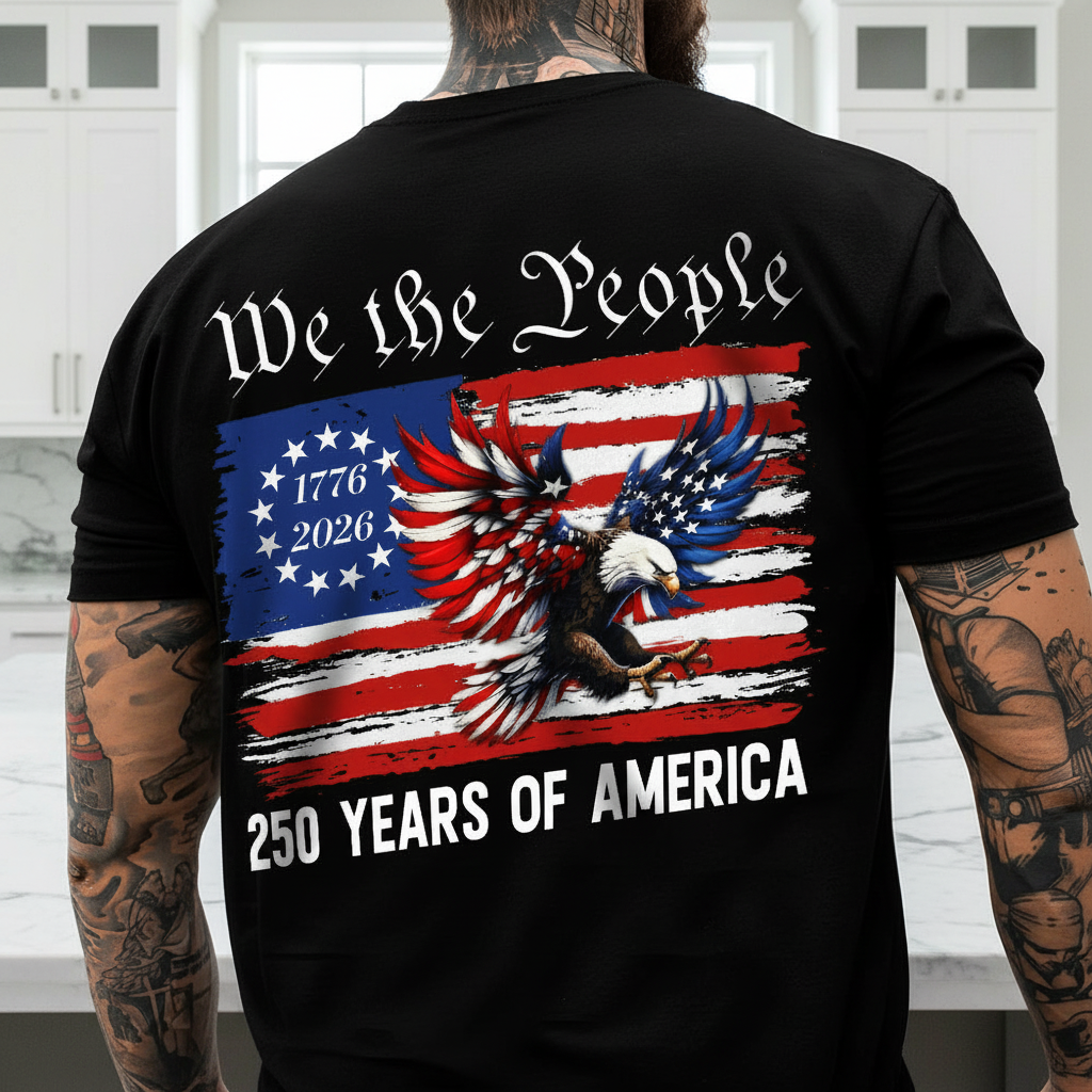 Custom Nlhl Patriot We People T-Shirt — Patriotic Gift W7WZH