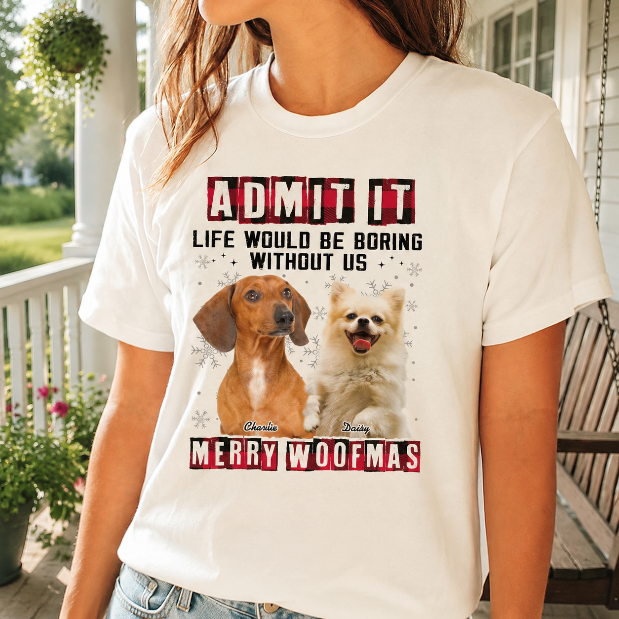 Custom Admit It Funny Life T-Shirt — Gift for Dog Lovers NVXH6