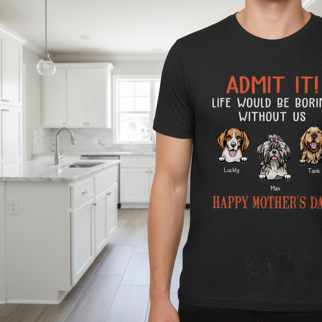 Custom Happy Birthday Admit It T-Shirt — Custom Gift ZDJ5P