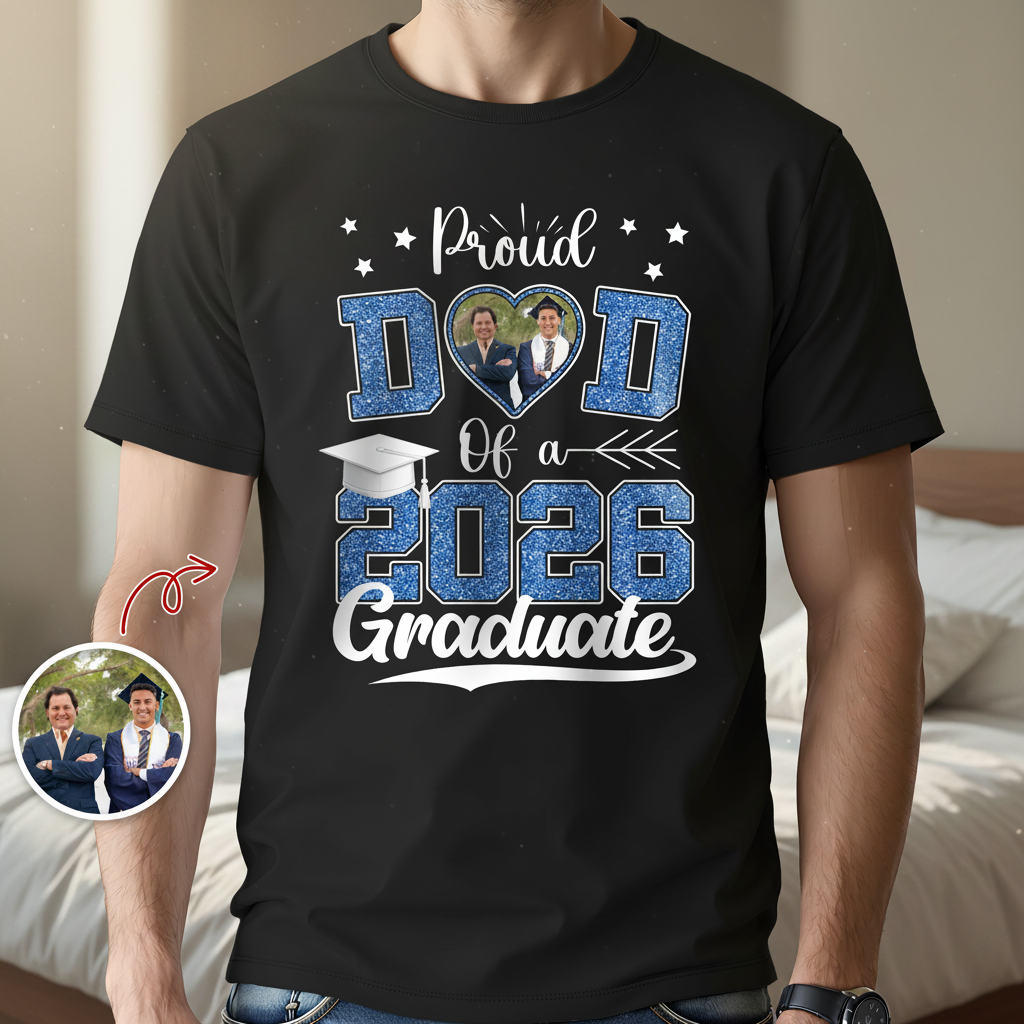 Custom Nlhl Congrats Graduation Dark T-Shirt — Custom Gift 2SAT8
