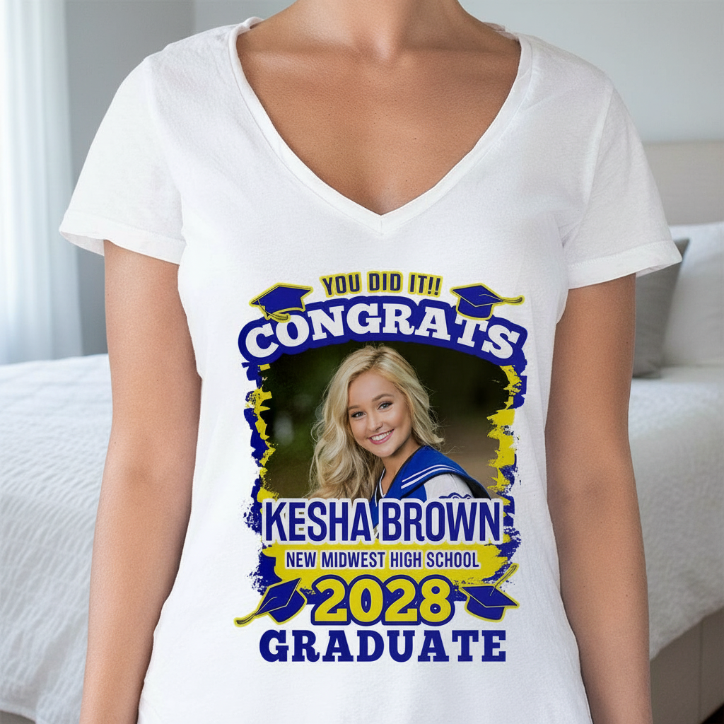 Custom Cutsom You Did It T-Shirt — Custom Gift DHB3V