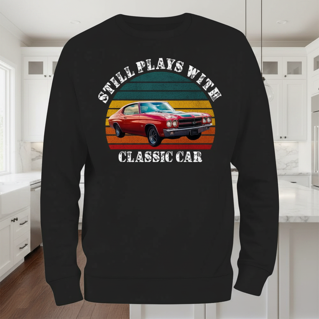 Custom Still Plays Cars Vintage T-Shirt — Custom Gift HTJ2S