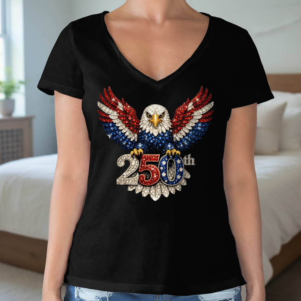 Custom Nlhl America 250th Anniversary T-Shirt — Patriotic Gift KTJZ2