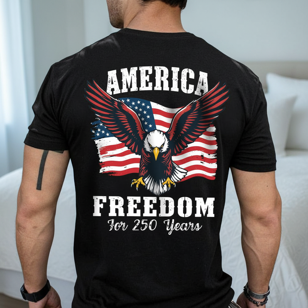 Custom Mha America Years Freedom Garden Flag — Patriotic Gift TJ9ZJ