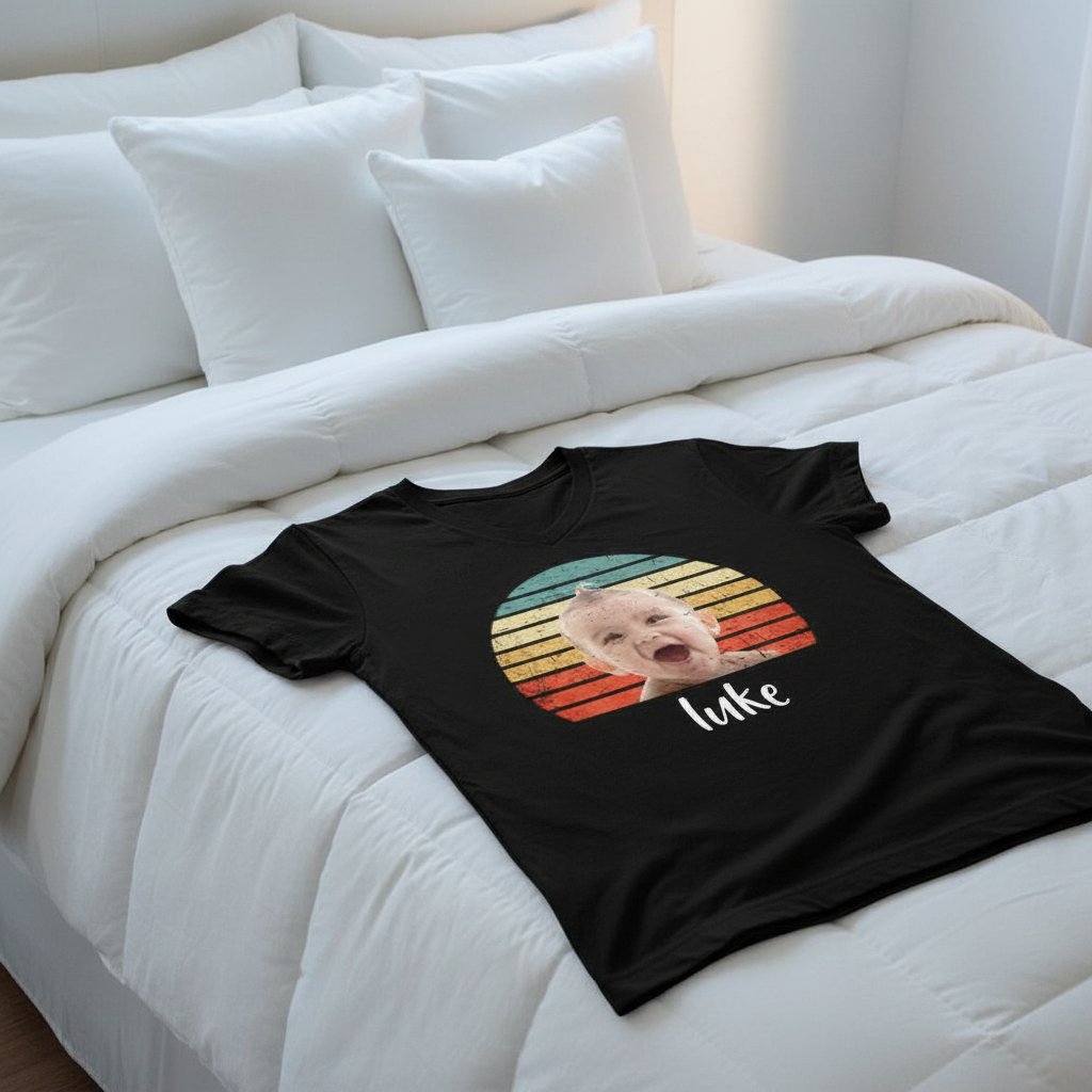 Custom Vintage Retro Face T-Shirt — Custom Gift ZSZCU