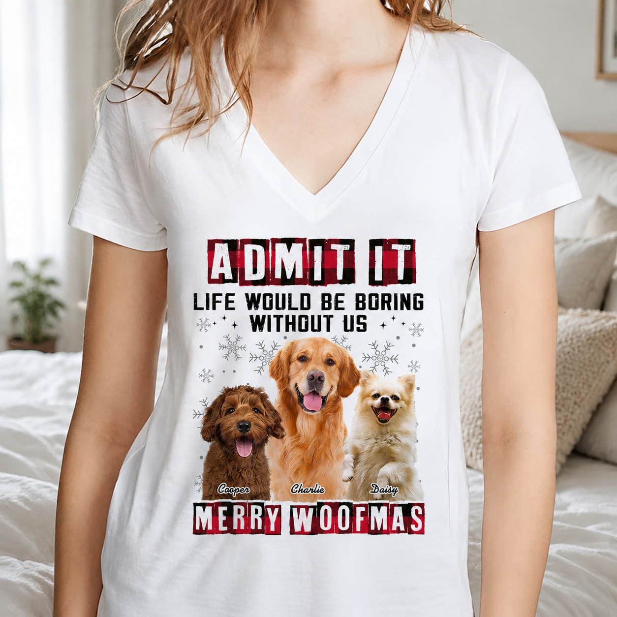 Custom Admit It Funny Life T-Shirt — Gift for Dog Lovers NVXH6