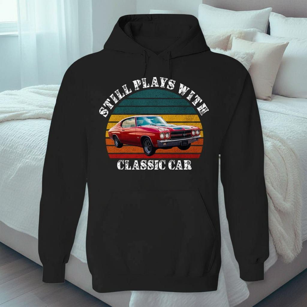 Custom Still Plays Cars Vintage T-Shirt — Custom Gift HTJ2S