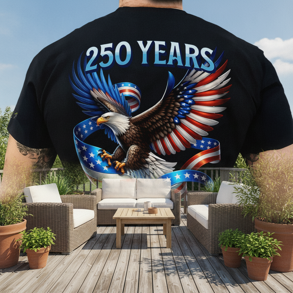 Custom Vtc Patriotic Eagle Years Garden Flag — Patriotic Gift BNJSB