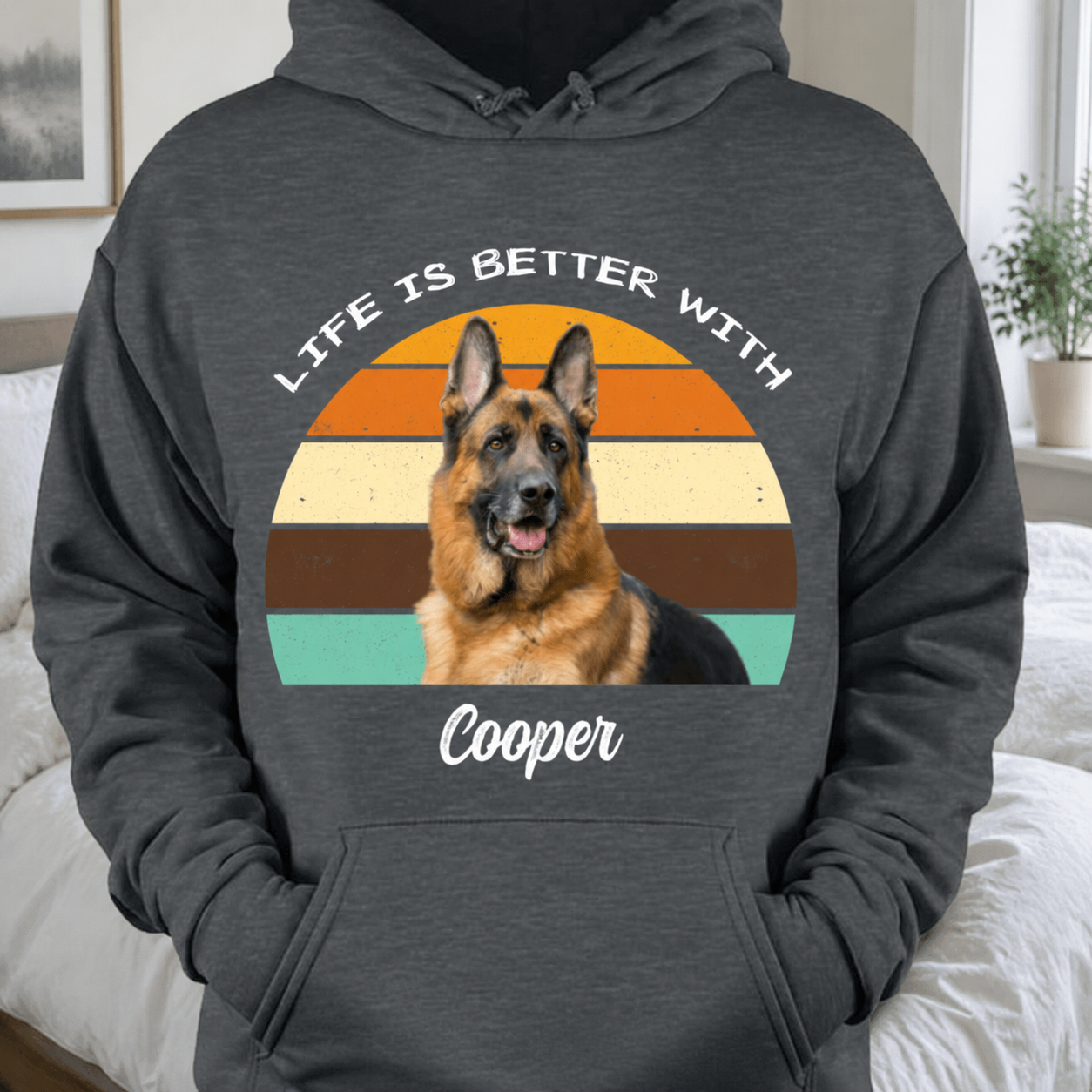 Custom Life Is Better Dog T-Shirt — Gift for Dog Lovers WAVFU