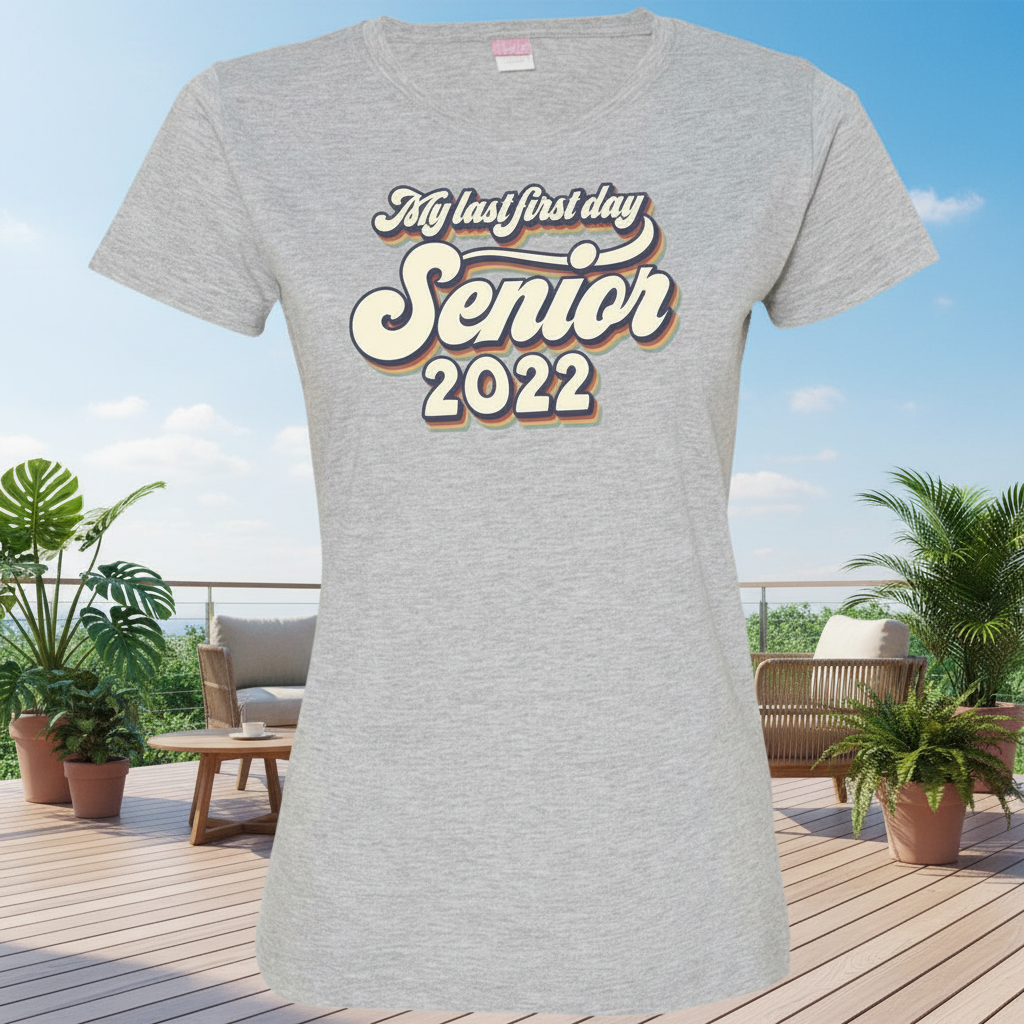 Custom Dark Senior T-Shirt — Custom Gift AR4GX