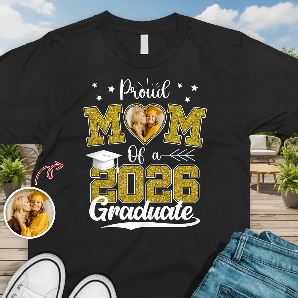 Custom Nlhl Congrats Graduation Dark T-Shirt — Custom Gift 2SAT8