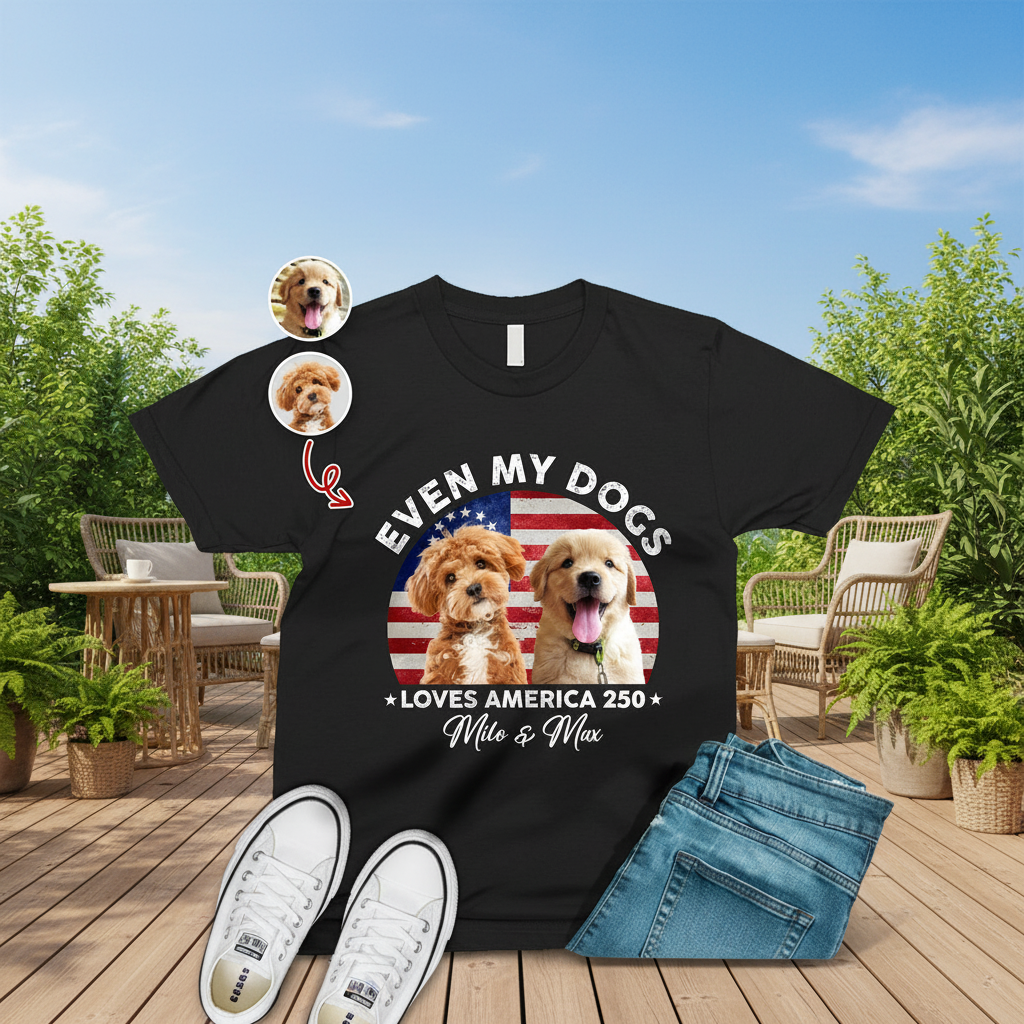 Custom Even My Dogs Love T-Shirt — Gift for Dog Lovers 9BRWJ