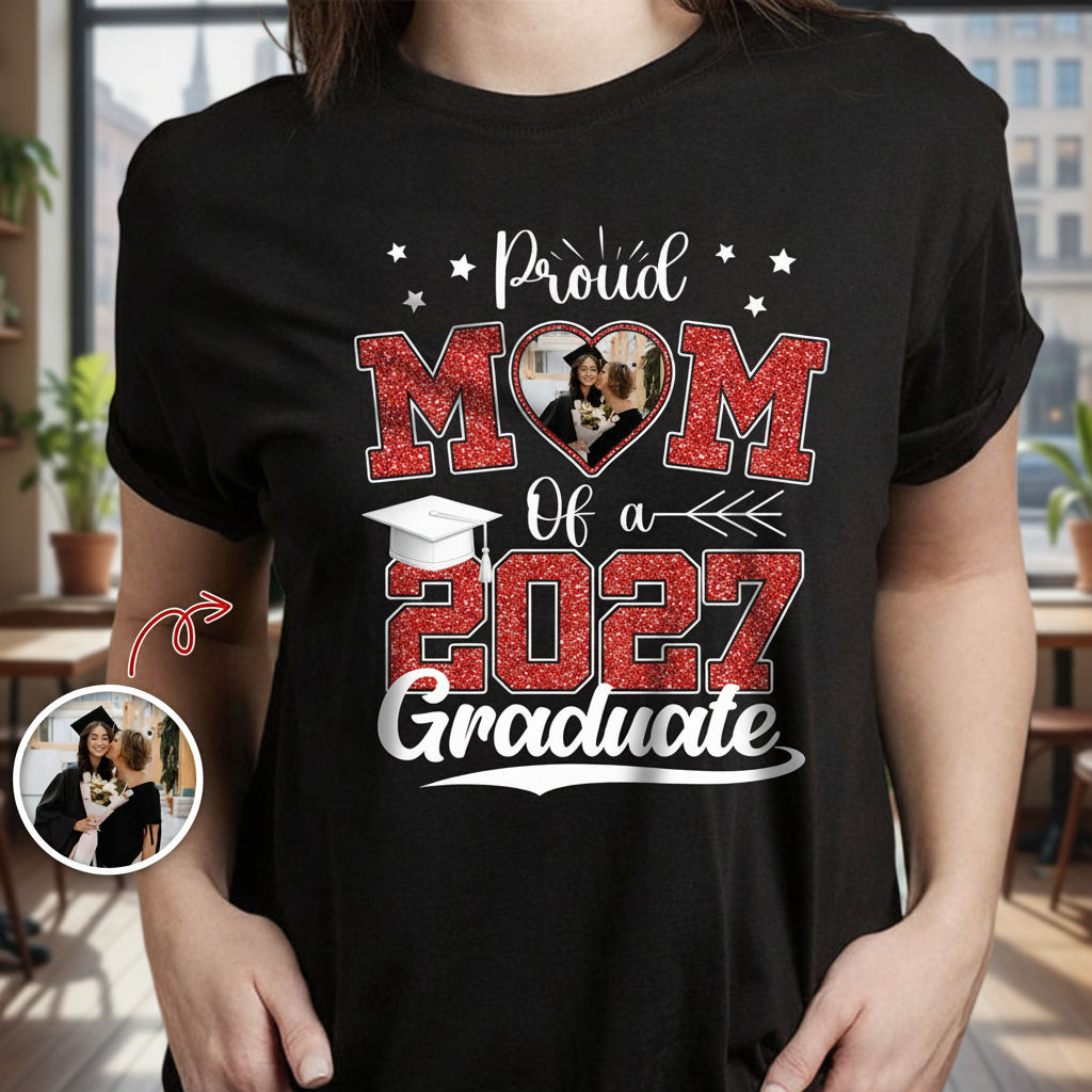 Custom Nlhl Congrats Graduation Dark T-Shirt — Custom Gift 2SAT8