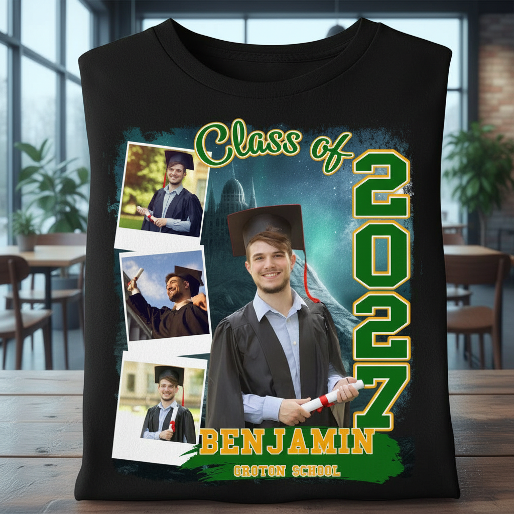 Custom Build Own Graduation T-Shirt — Custom Gift 6SXSR