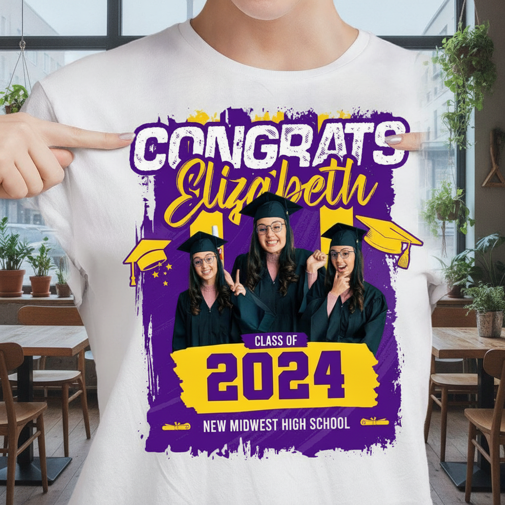 Custom Congrats You Graduation T-Shirt — Custom Gift 73QF9