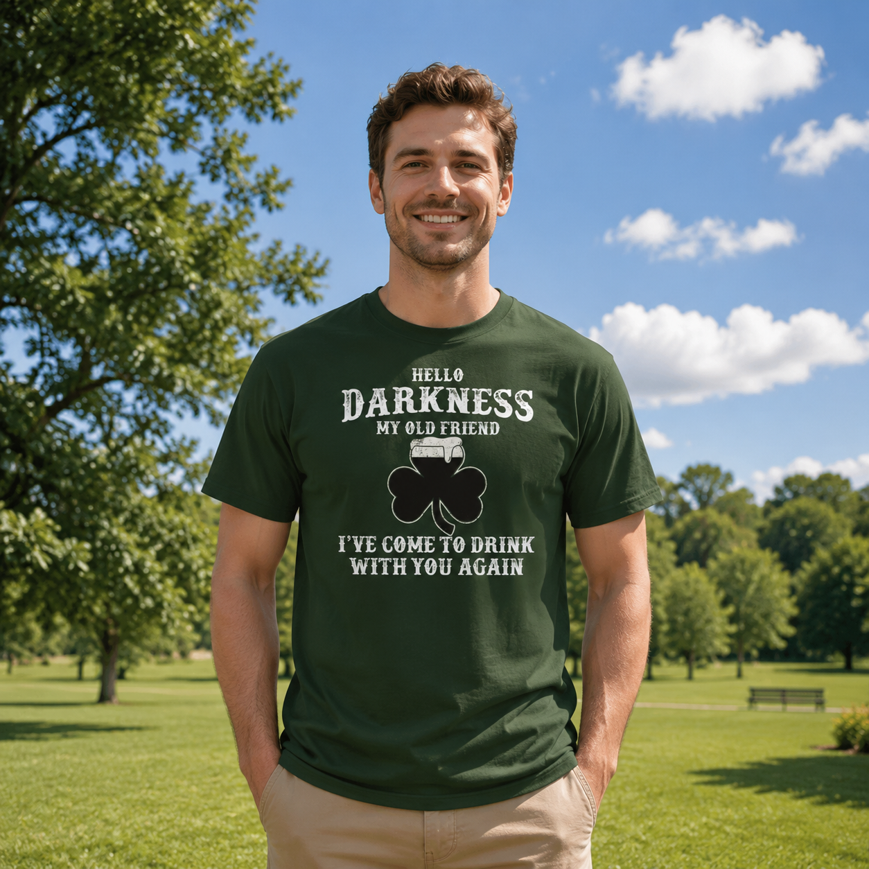 Custom Irish Template T-Shirt — Custom Gift S5MT2