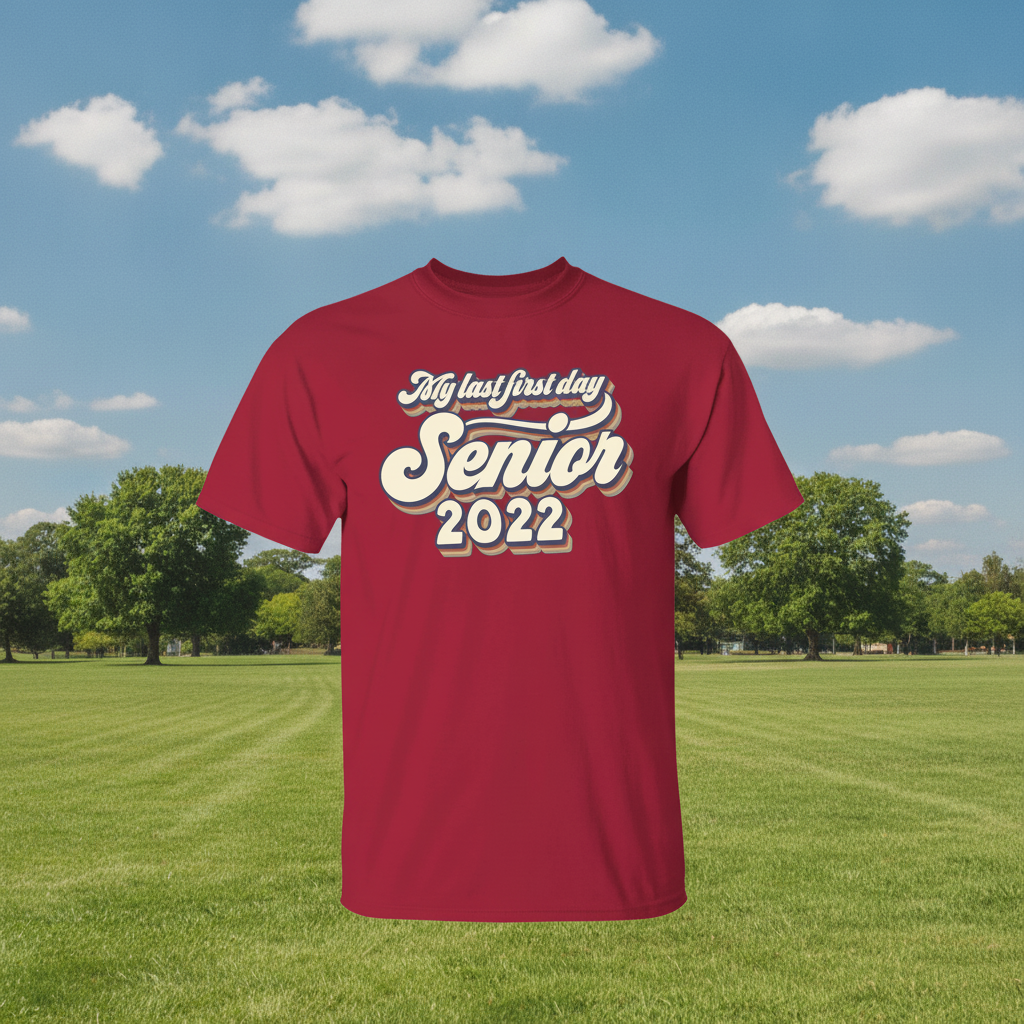 Custom Dark Senior T-Shirt — Custom Gift AR4GX