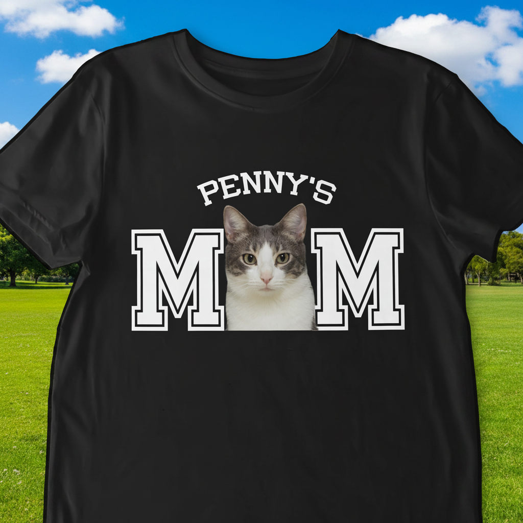 Custom Cat Dad T-Shirt — Gift for Dad X97PH