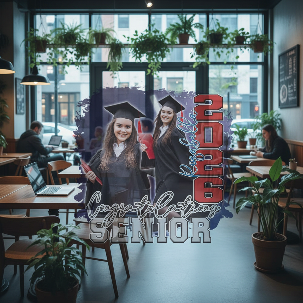 Custom Congratulations Senior Graduation Bright T-Shirt — Custom Gift 9EN73