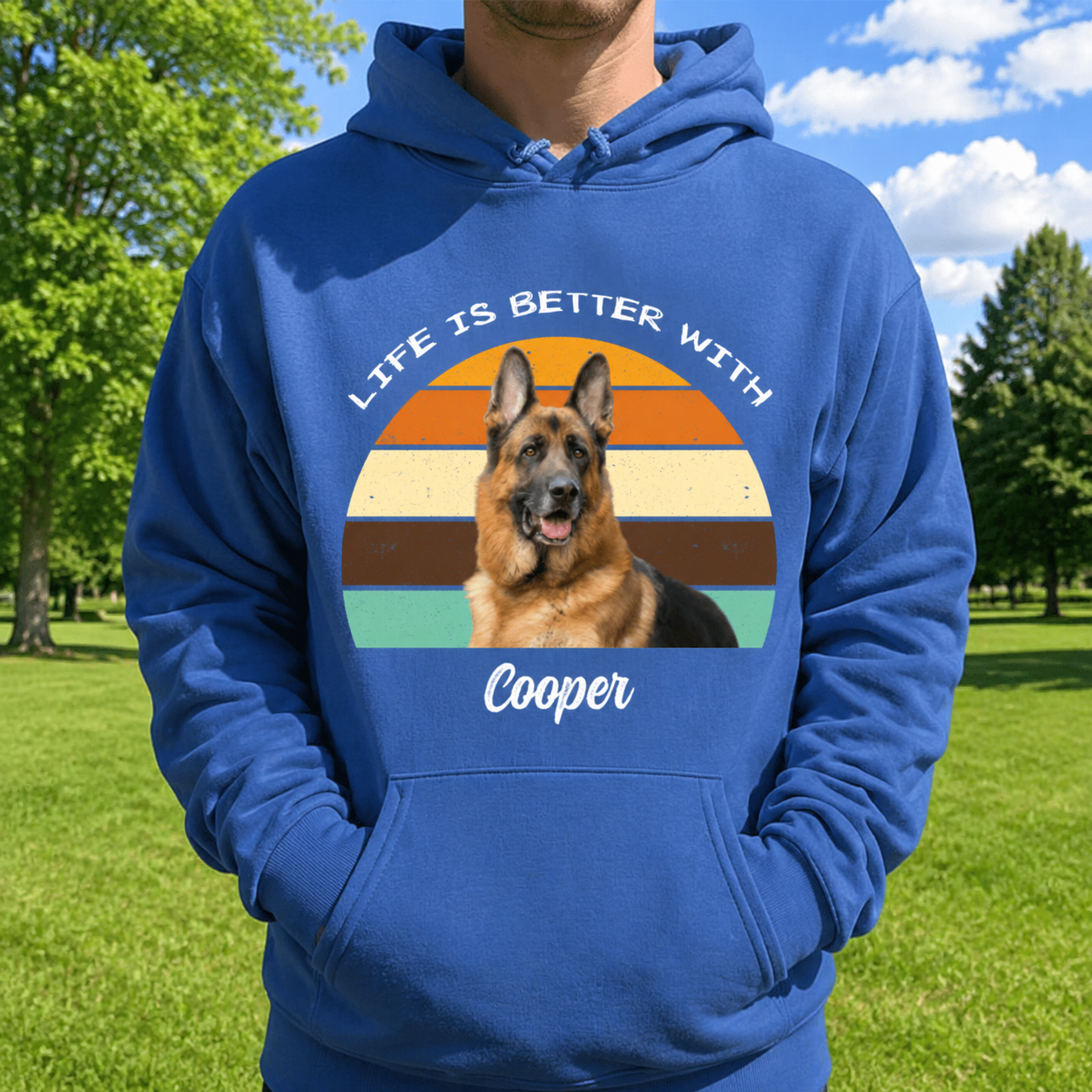 Custom Life Is Better Dog T-Shirt — Gift for Dog Lovers WAVFU