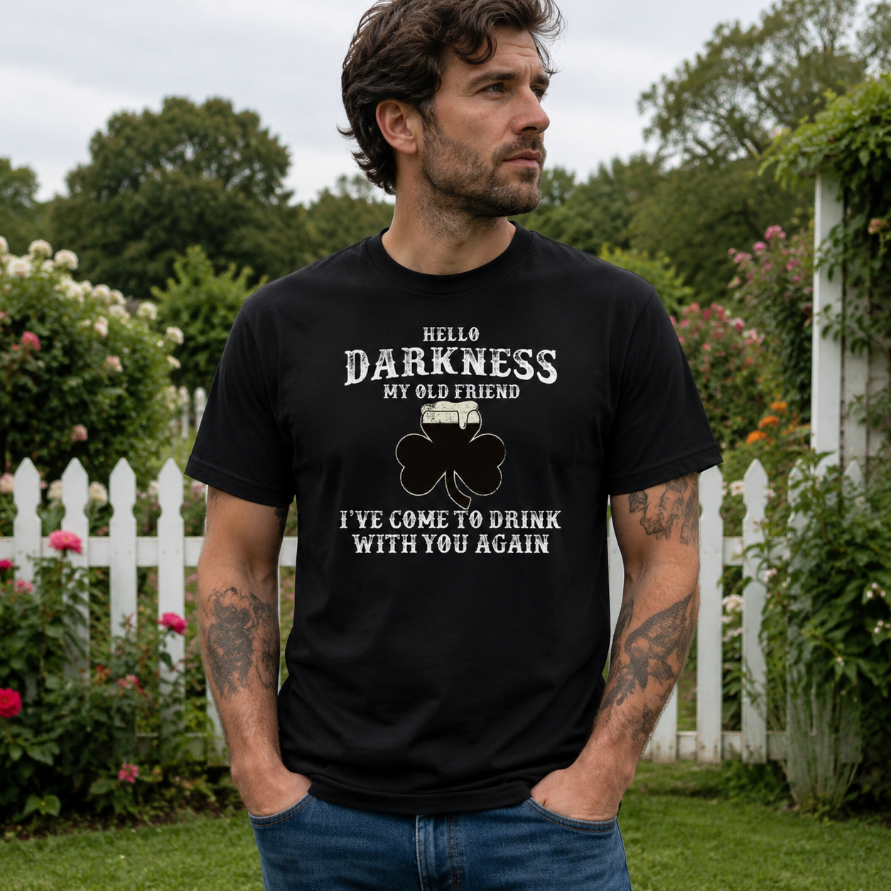 Custom Irish Template T-Shirt — Custom Gift S5MT2