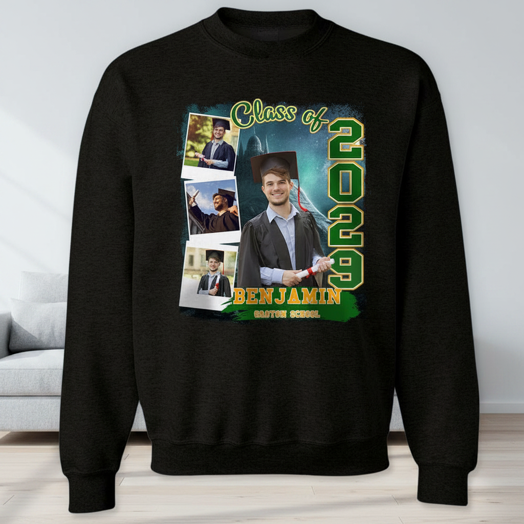 Custom Build Own Graduation T-Shirt — Custom Gift 6SXSR