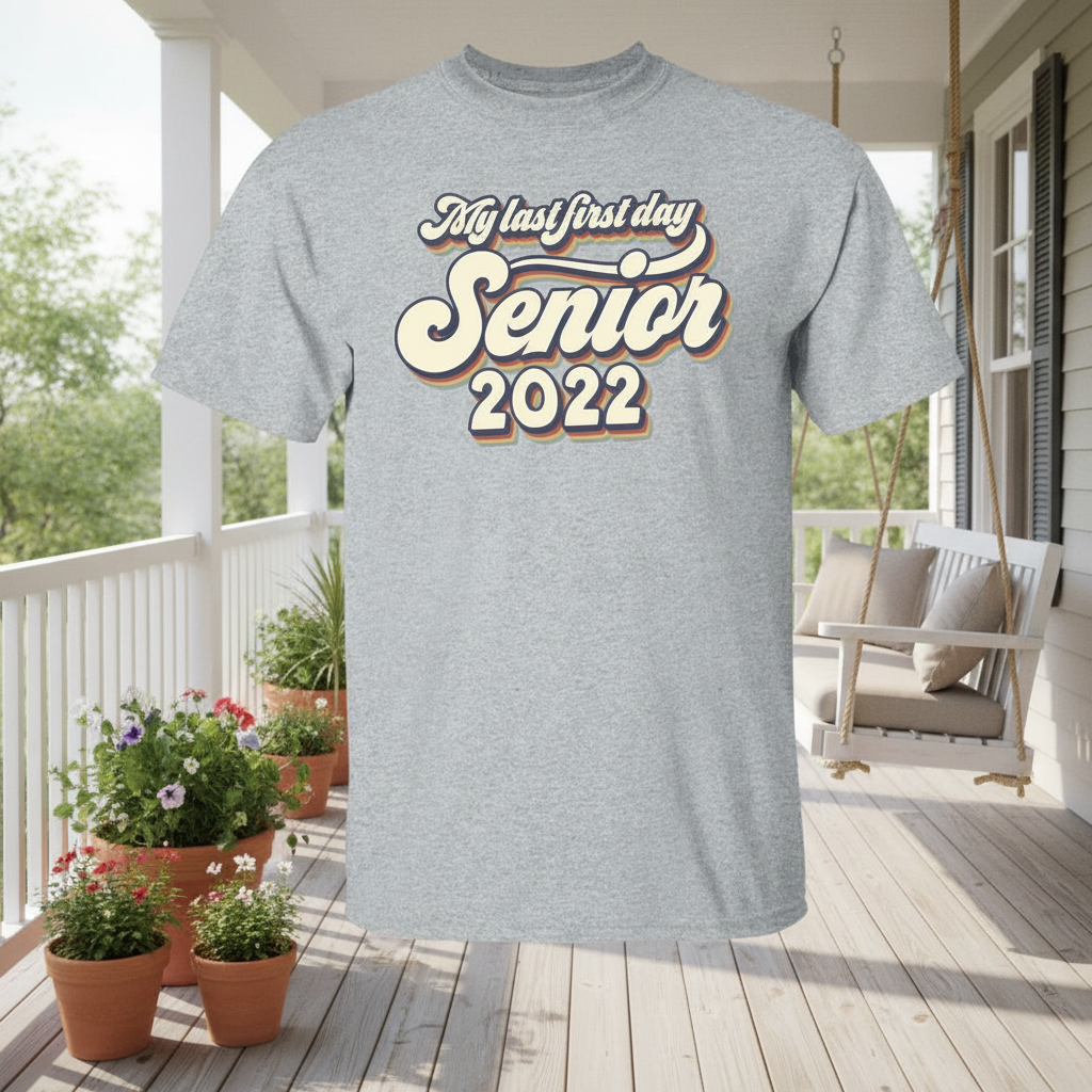 Custom Dark Senior T-Shirt — Custom Gift AR4GX