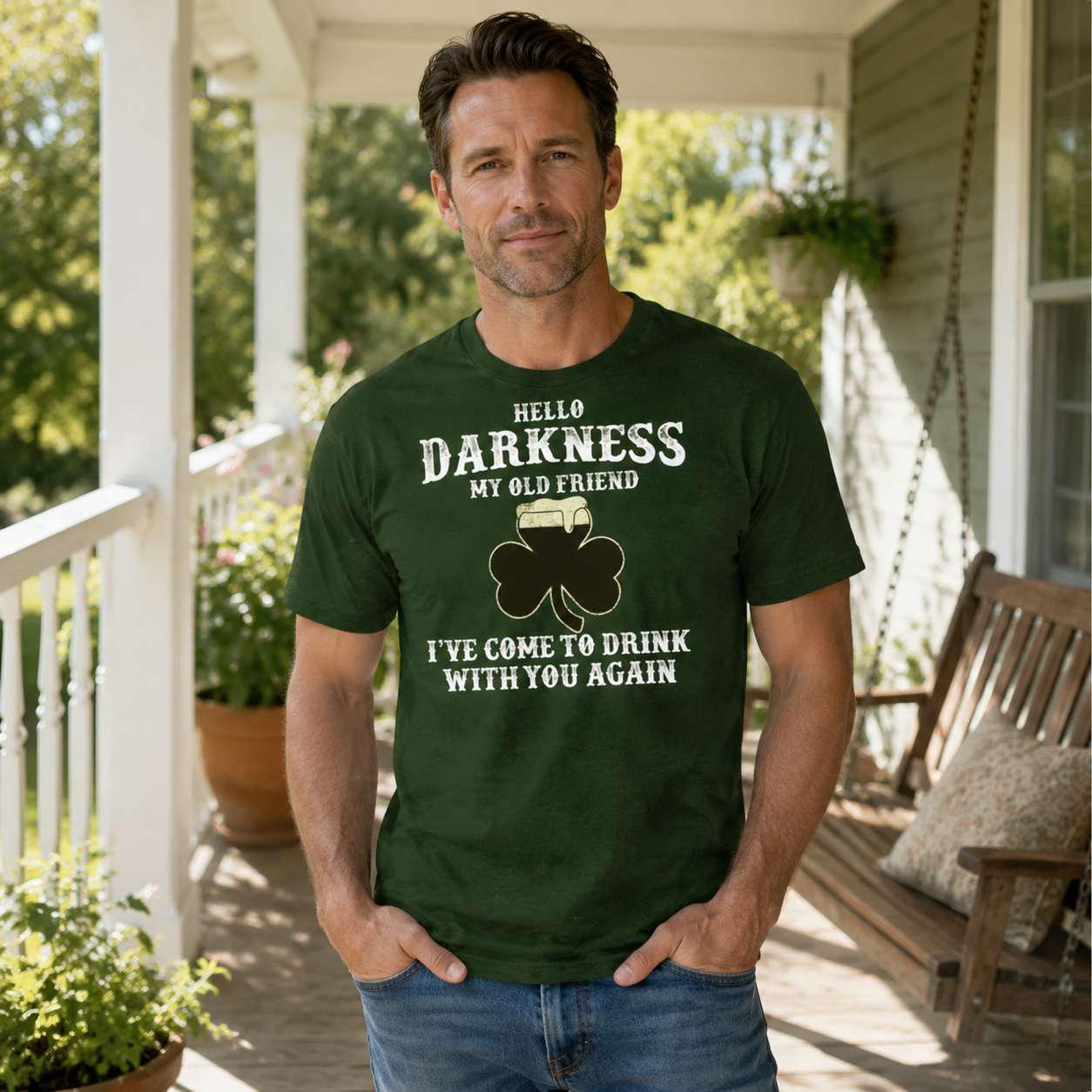 Custom Irish Template T-Shirt — Custom Gift S5MT2