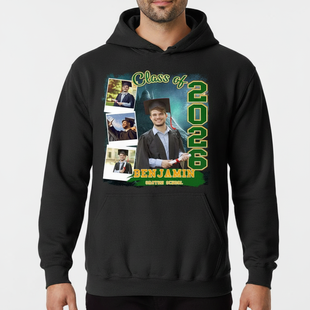 Custom Build Own Graduation T-Shirt — Custom Gift 6SXSR